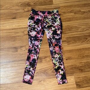 Mossimo Supply Co. Multicolor Abstract Leggings Yoga Gym Pilates S